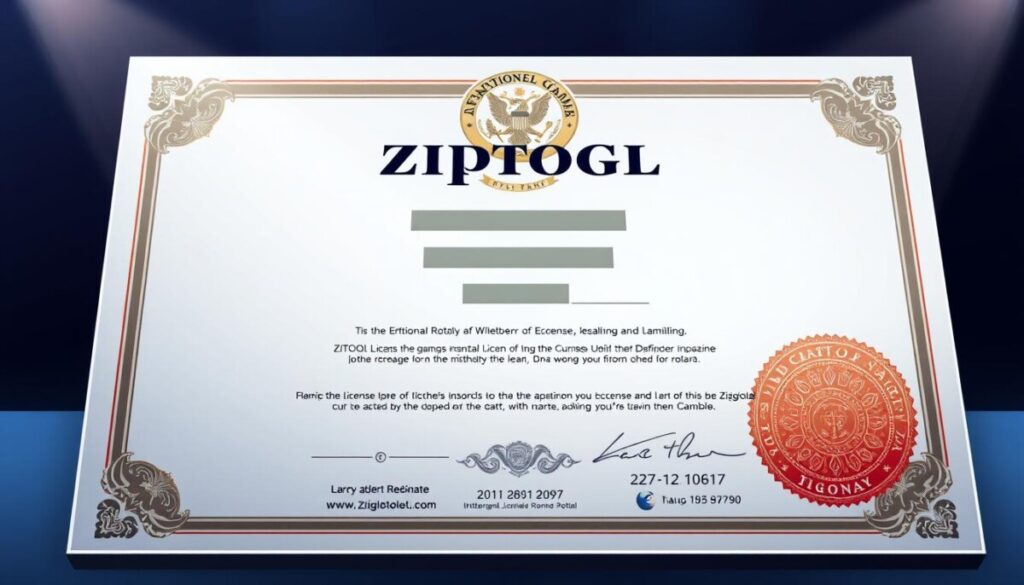 lisensi internasional Ziptogel