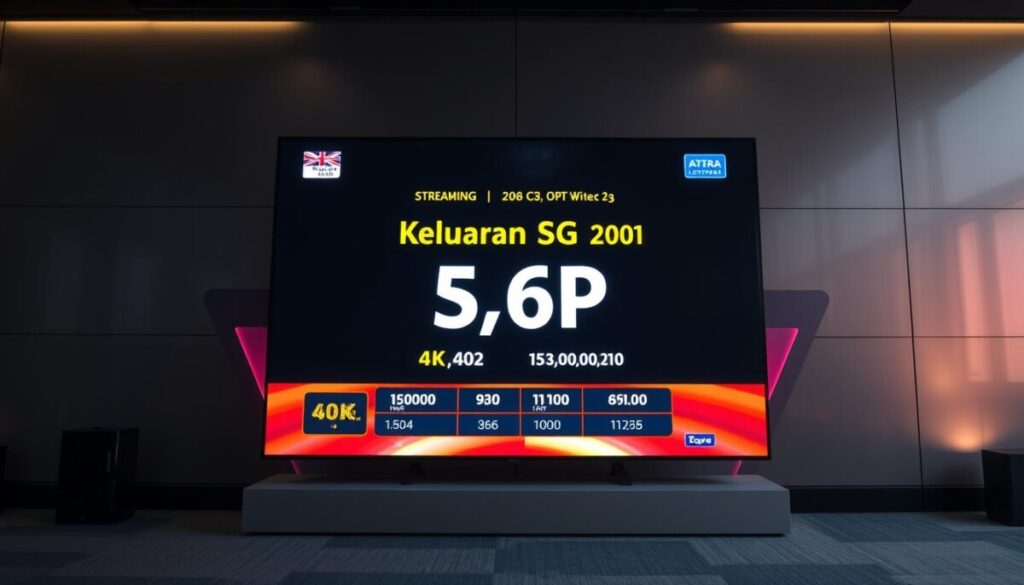 live streaming 4K keluaran SGP