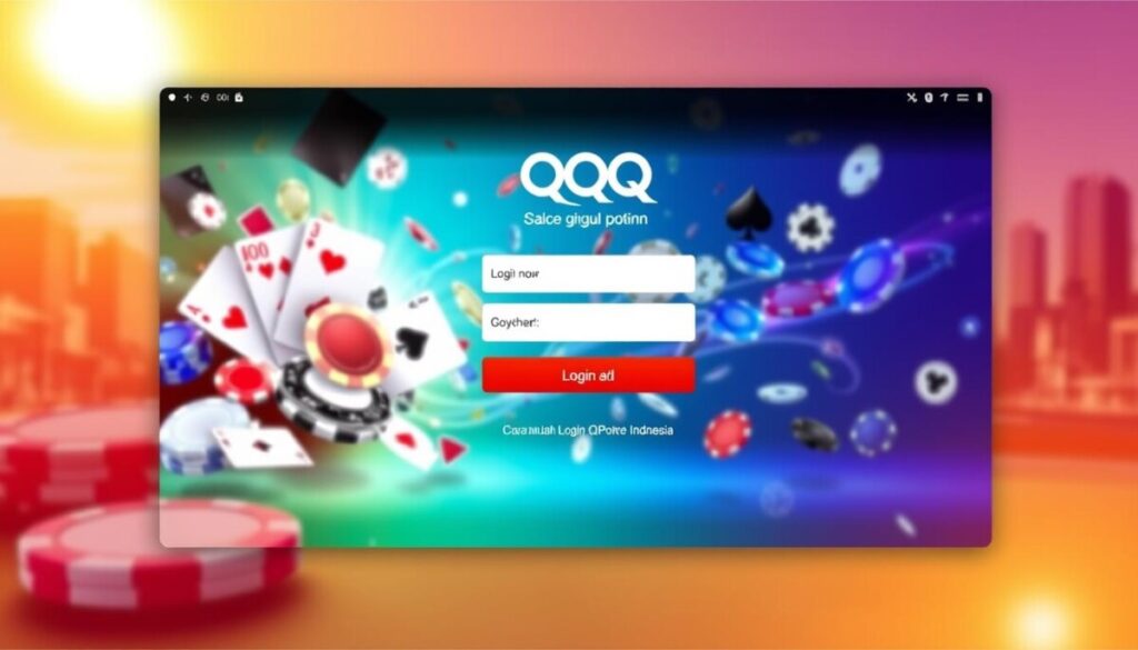 login qq poker online
