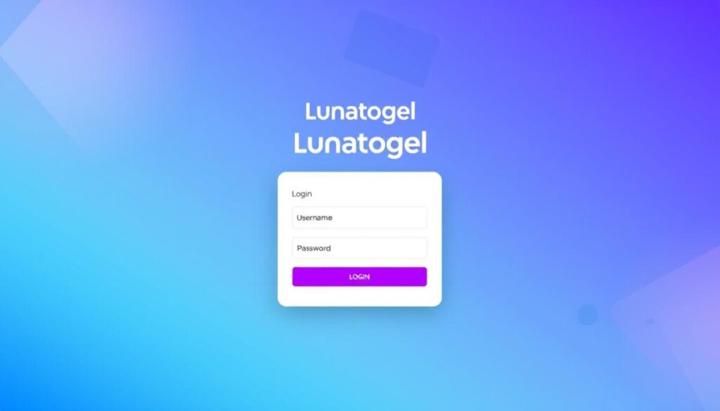 lunatogel login