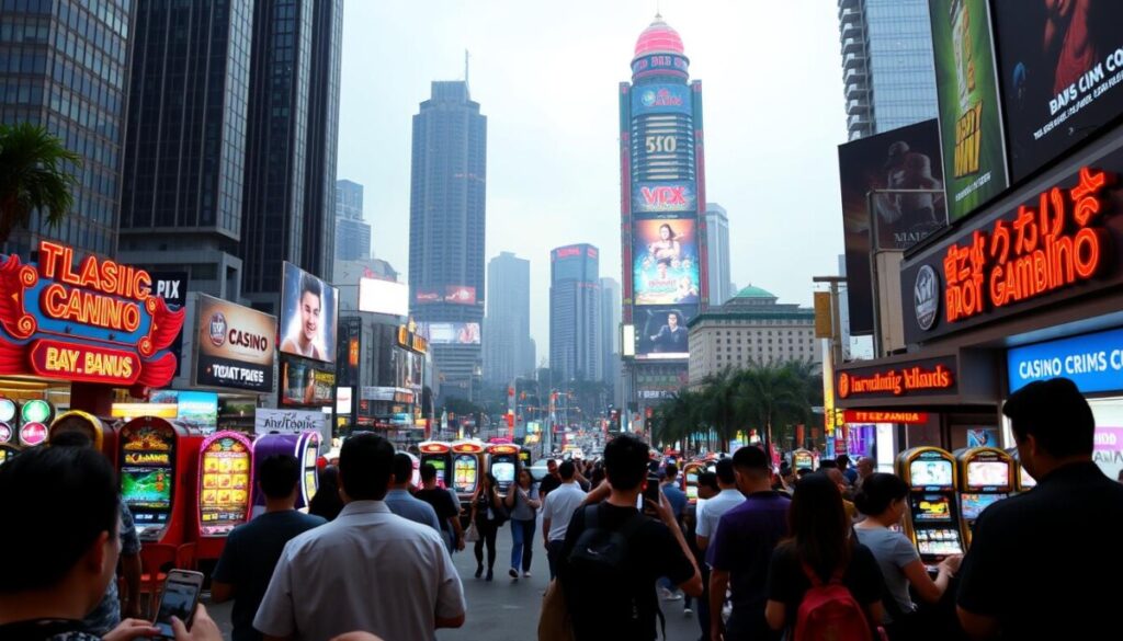 perkembangan judi online