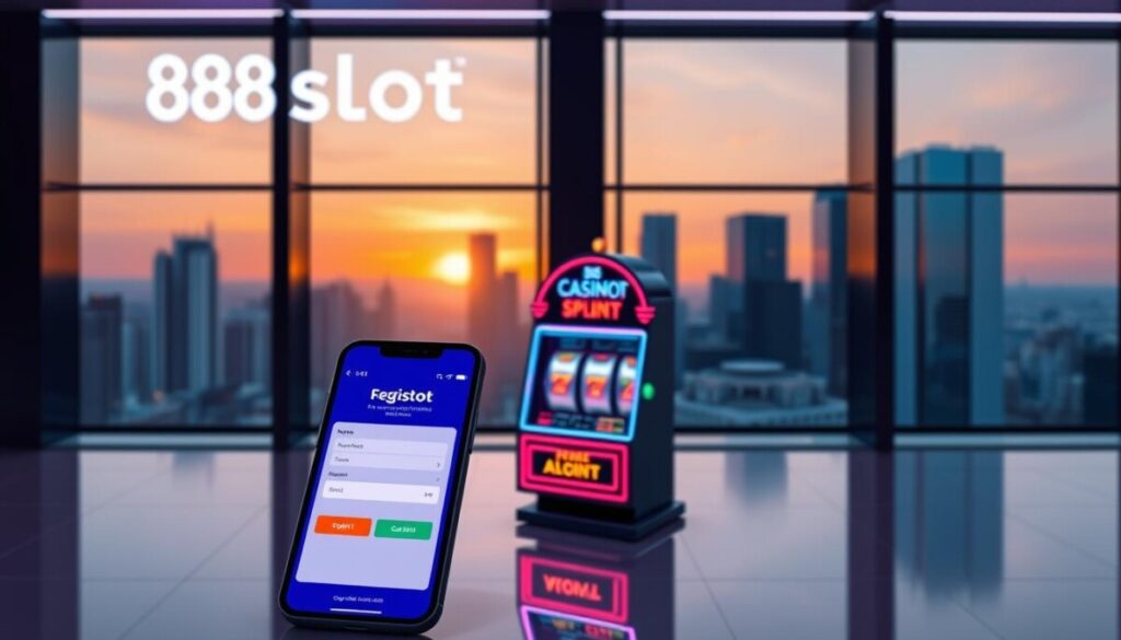 proses registrasi 888slot