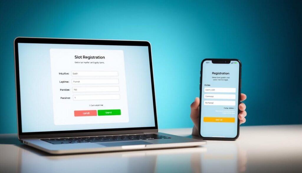 proses registrasi slot online