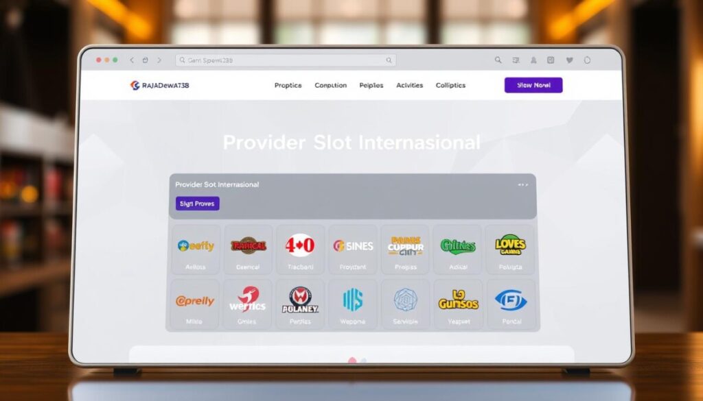 provider slot internasional