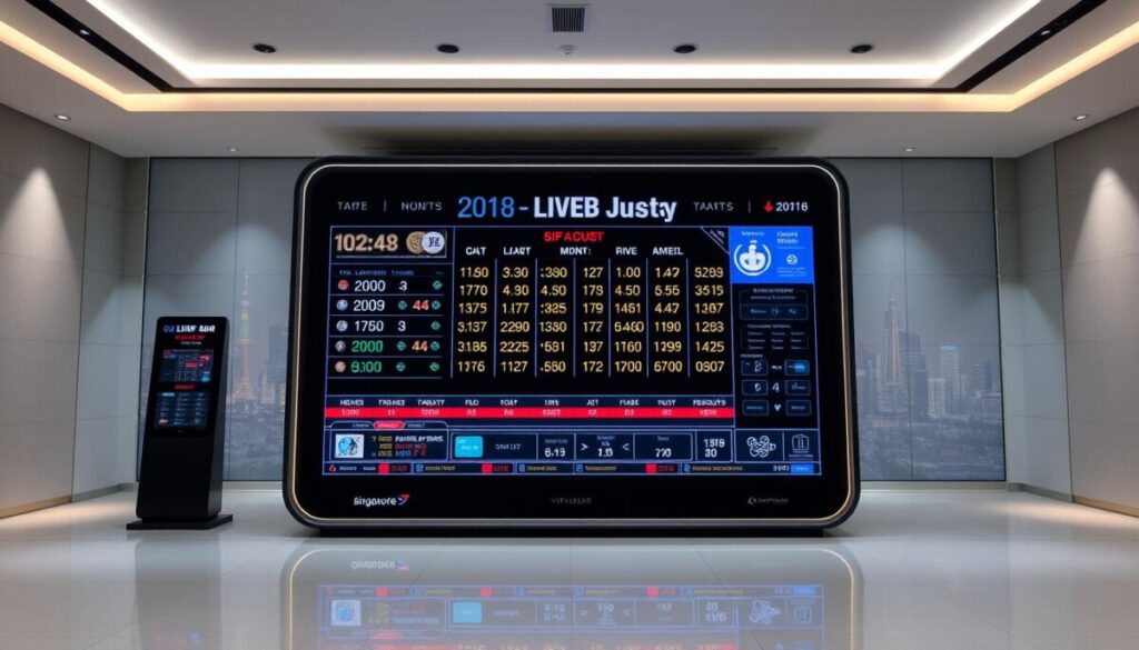 sistem live draw Singapore Pools