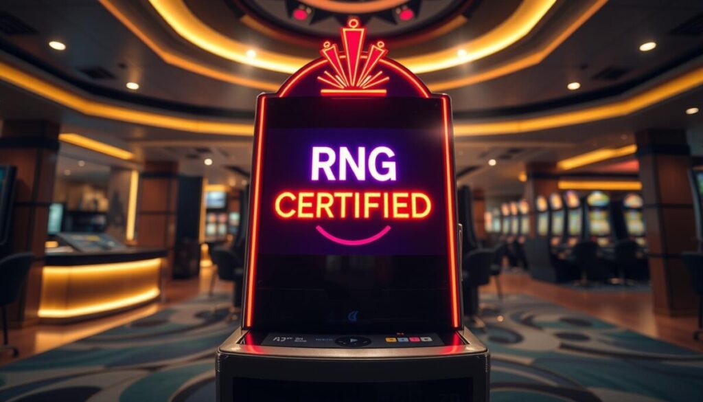RNG certified slot games