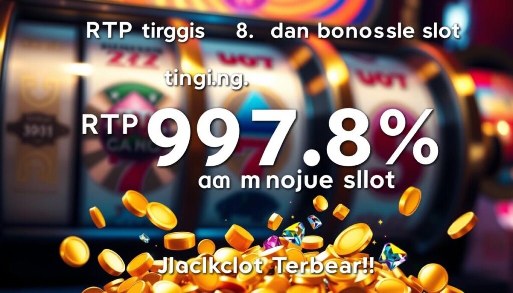 RTP tinggi 97.8% dan bonus slot