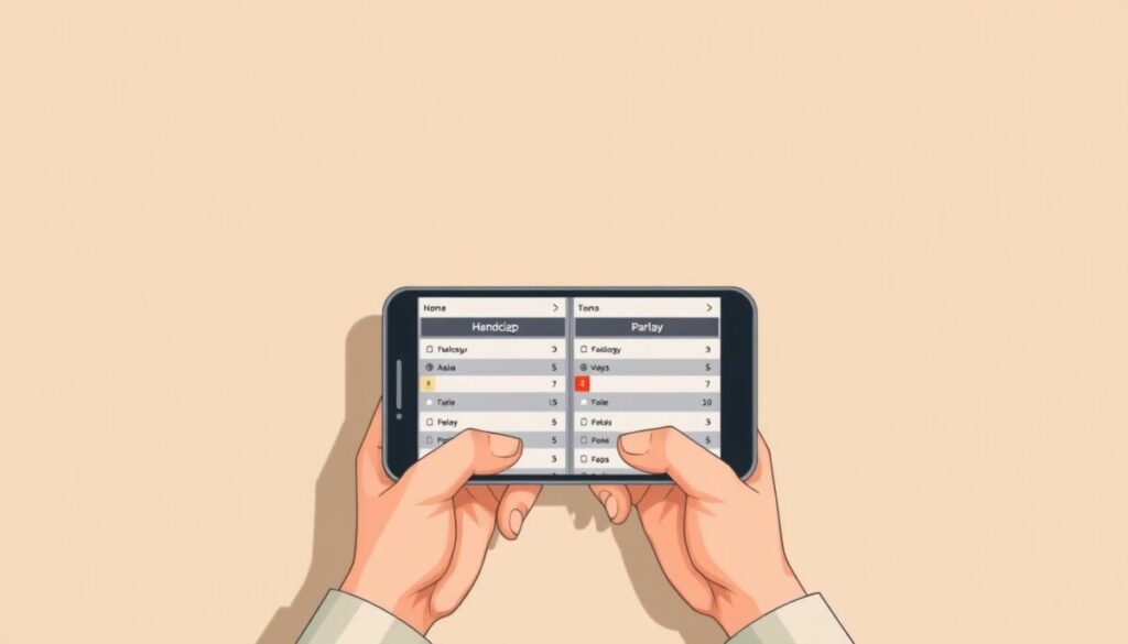 asian handicap vs mix parlay