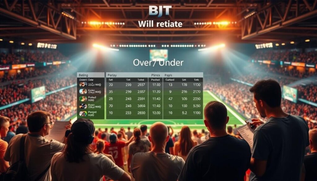 cara pasang parlay over under