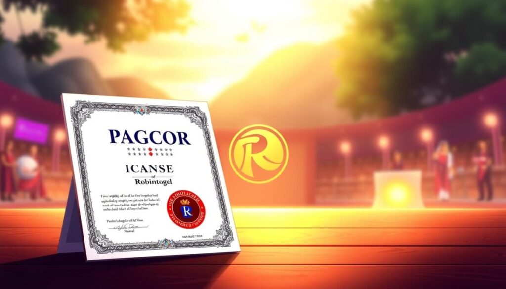 license PAGCOR Robintogel