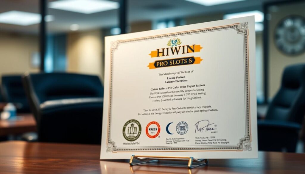 lisensi resmi Hiwin Pro Slots