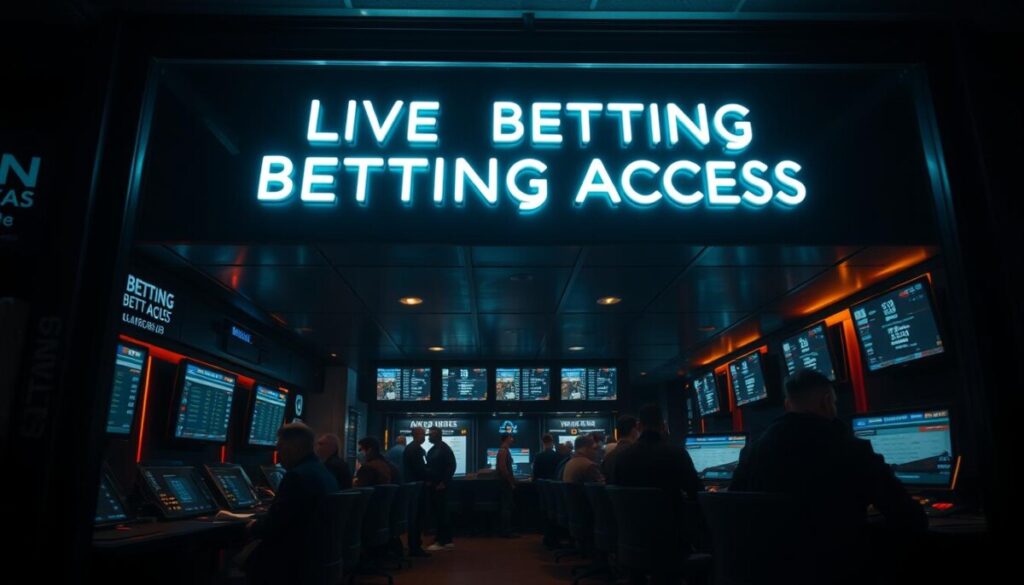 live betting access
