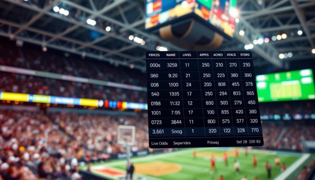 live betting odds