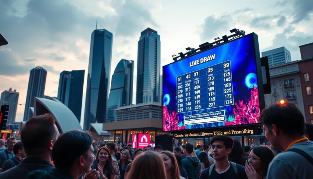 live draw Sydney real-time