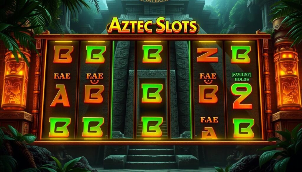 paylines progresif Aztec Slots