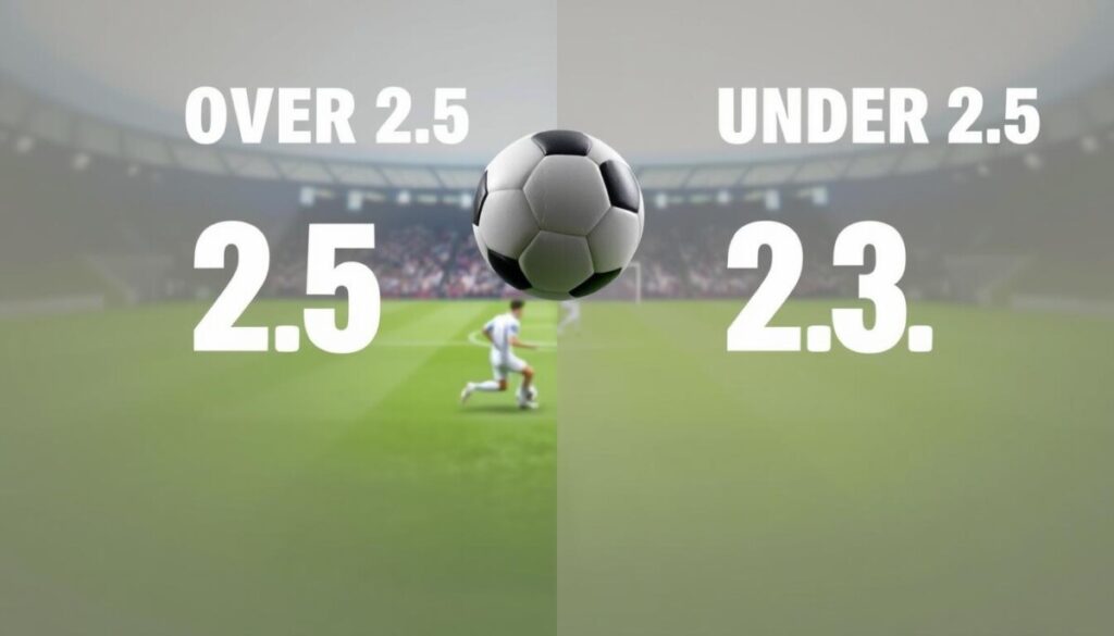 perbedaan over 2.5 dan under 2.5