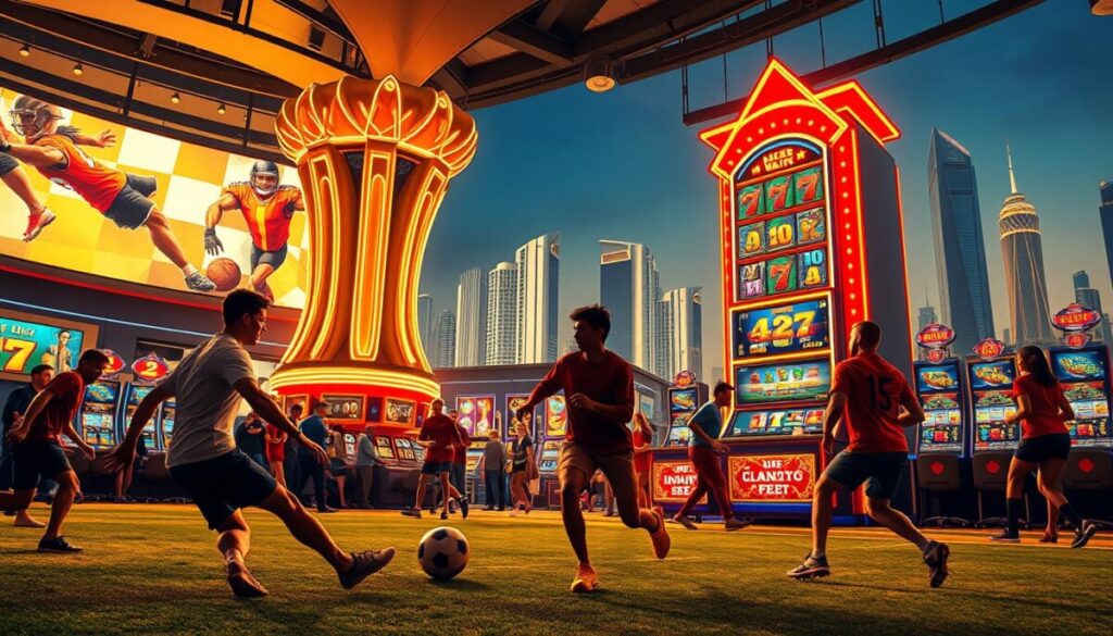 permainan hybrid olahraga-slot