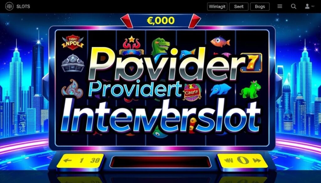 provider slot internasional