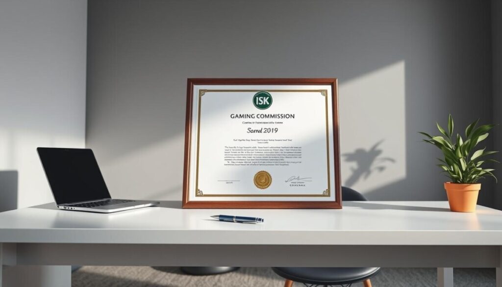 sertifikasi gaming commission