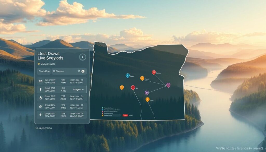 sistem live draw Oregon