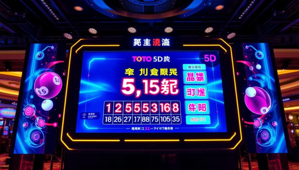 sistem lotere digital Toto Macau 5D
