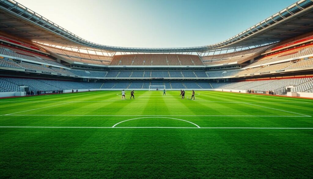 struktur pertandingan sepak bola